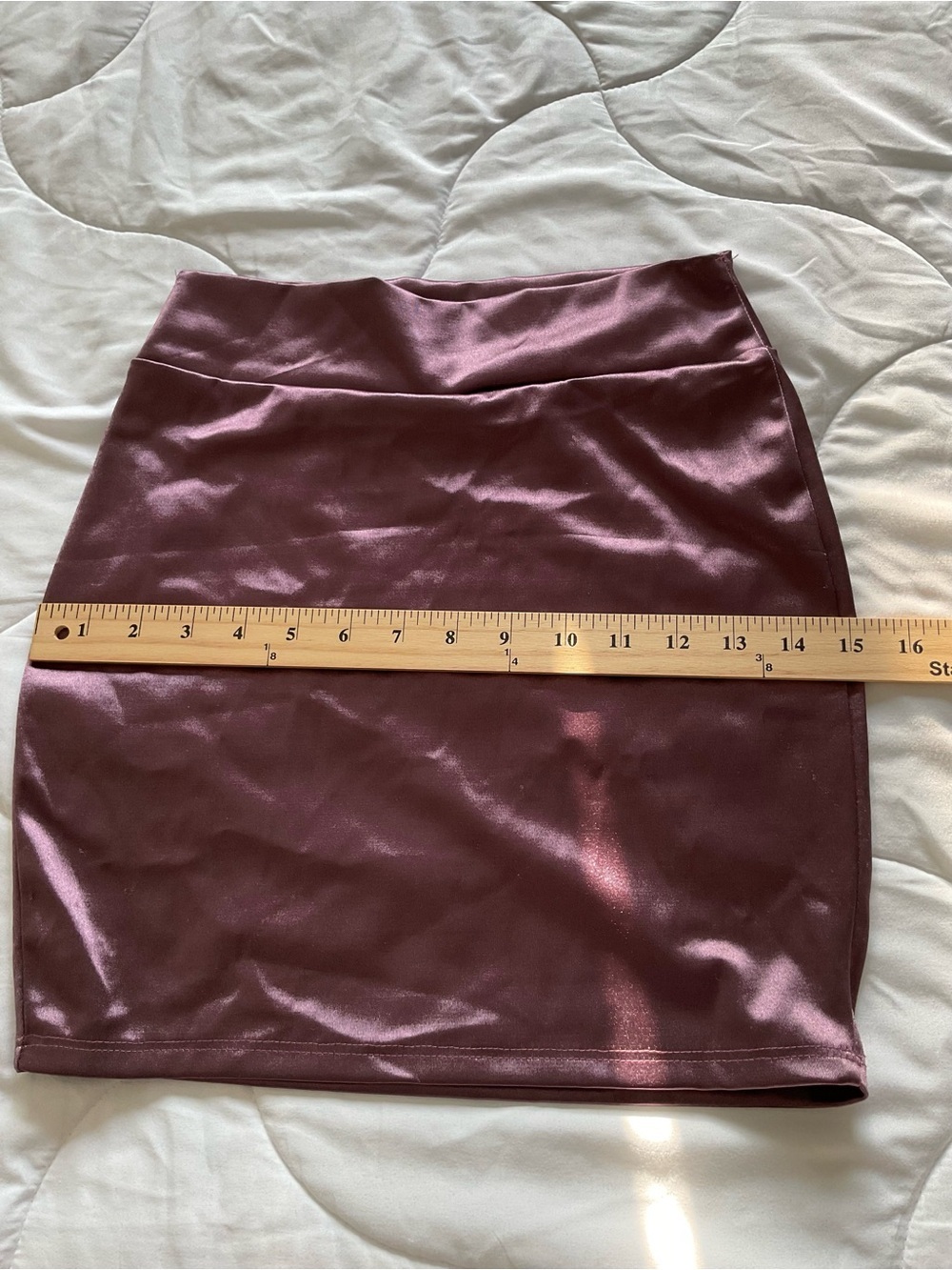 Cristina Satin Maroon Set - Picture 5 of 13